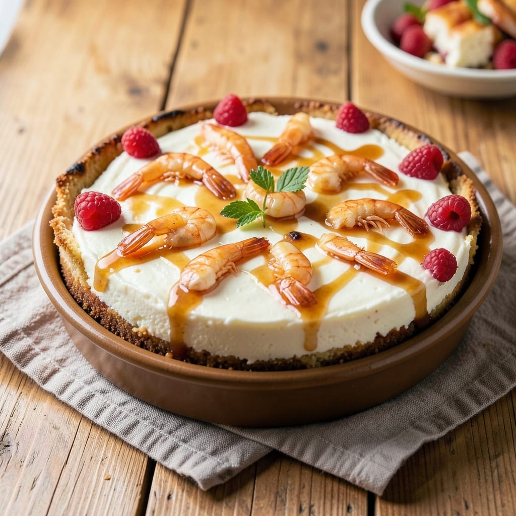 Alligator Shrimp Cheesecake Recipe: Swamp-Inspired Sweetness with Crunchy Crust