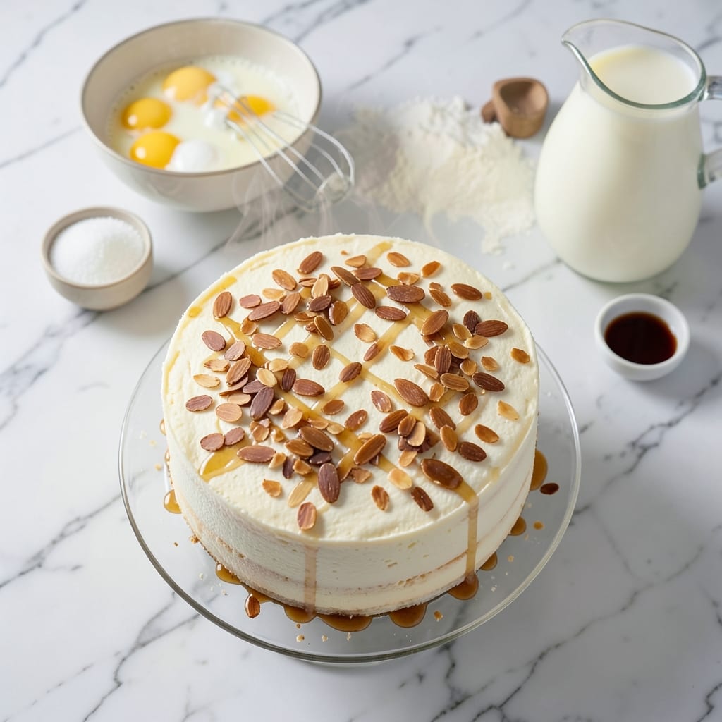 Almond Chiffon Cake Recipe: Light-as-Air Vanilla Cloud With Toasted Nutty Top